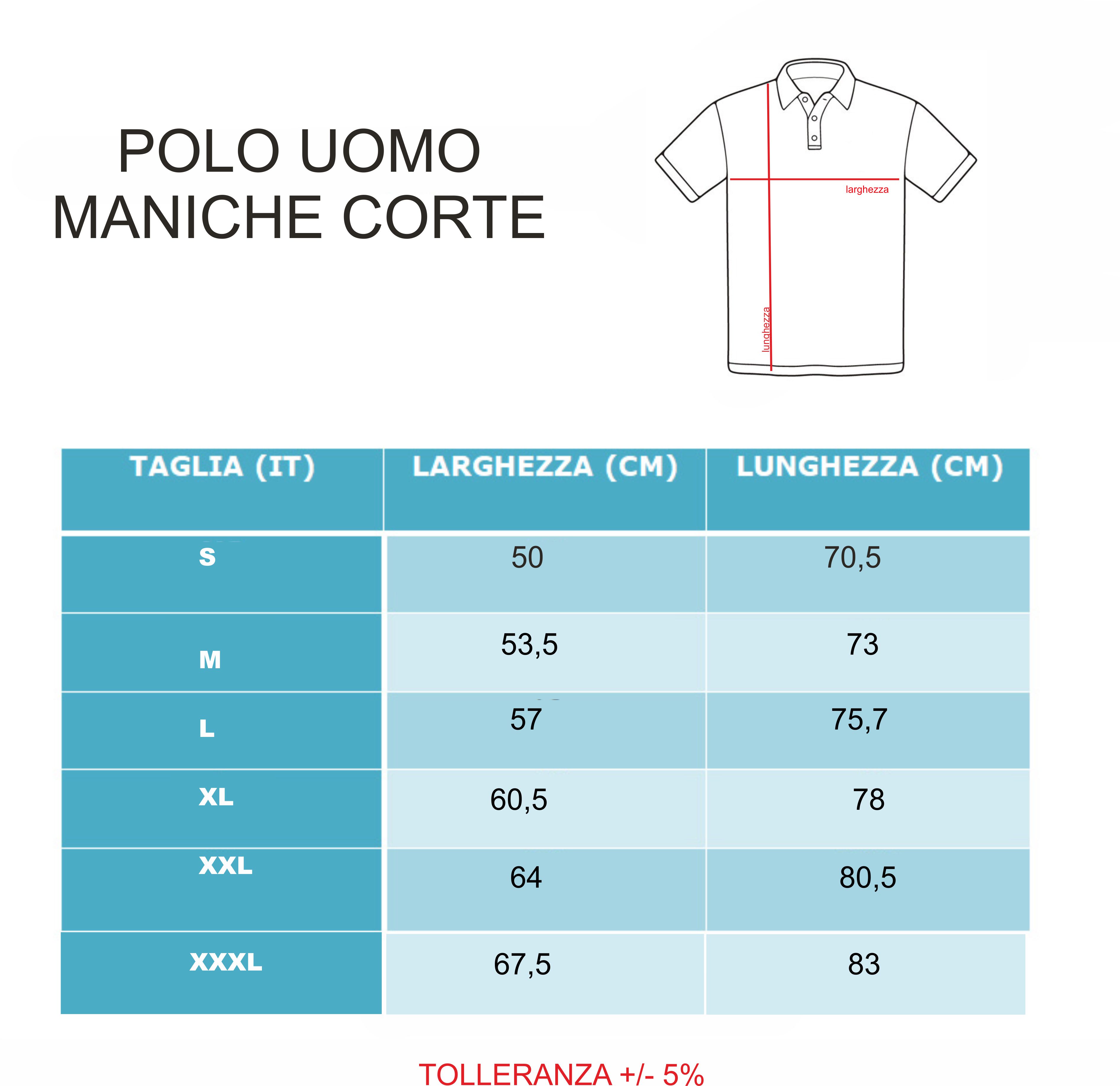 Taglie maglie clearance uomo